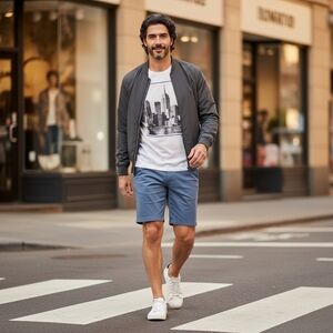 Men's Goodfellow & Co Flat Front Shorts